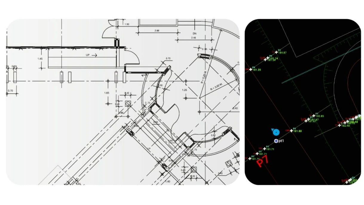 Trion Survey official reference · CAD data review